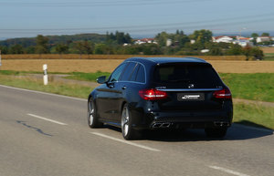 C 63 AMG - strata výtlaku, získaná sila