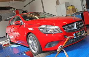 Trieda A od Mercedesu na dyne
